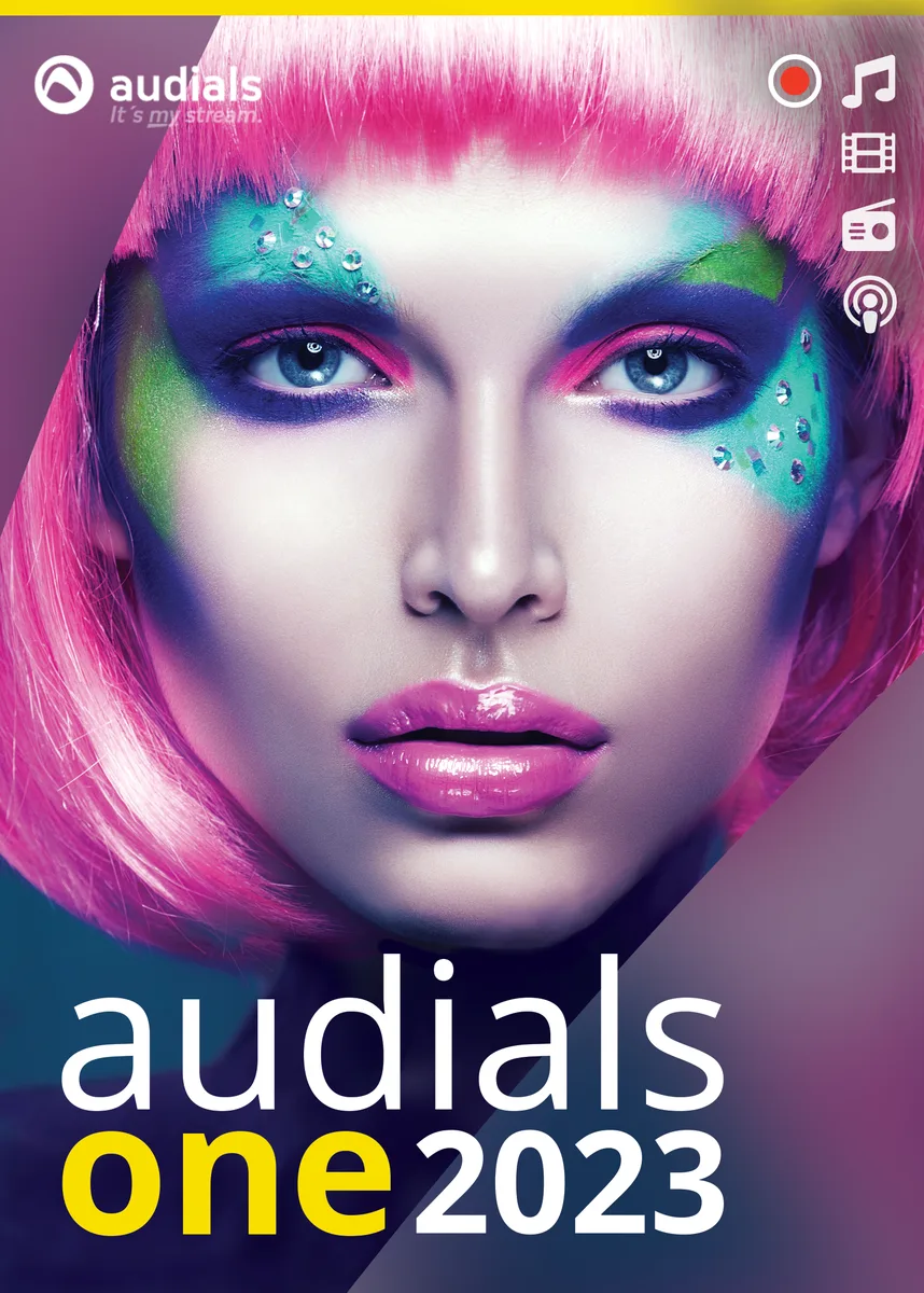 Audials AG Audials AG ADONE2023 One 2023 Audio &amp; Video Software Download — product photo