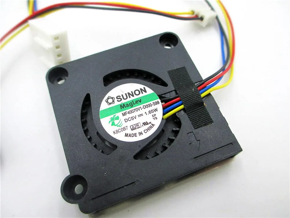 SXDOOL SXDOOL Case Fan Blue 3-pin or 4-pin MF40070V1-D000-G99 — product photo