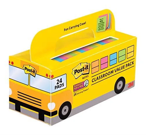3M 3M 65424SSBUS Sticky Notes 24 Pack 65 Sheets — product photo