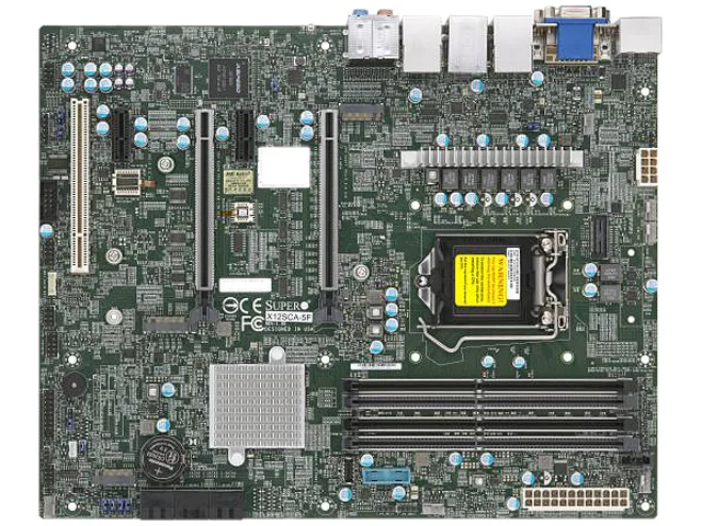 Supermicro Supermicro MBD-X12SCA-5F-O server motherboard LGA 1200 Intel W580 — product photo