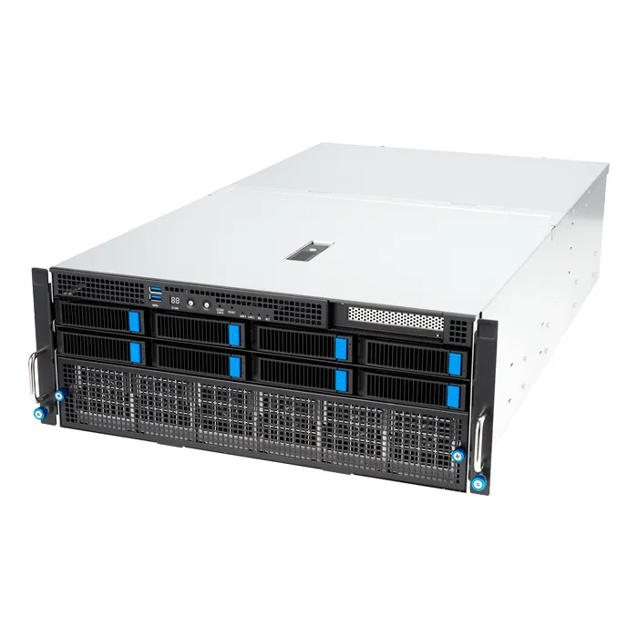 ASUS ASUS ESC8000A-E12-26W10G 4U barebone server 2600W 24 DIMM 8 GPU — product photo