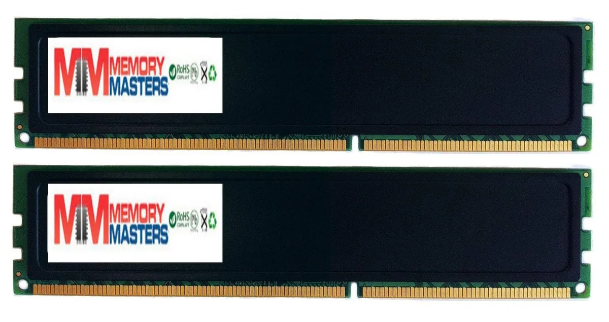 Simmtec, Inc Simmtec, Inc 16GB (2 x 8GB) DDR3 1600MHz desktop RAM with black heatspreader — product photo