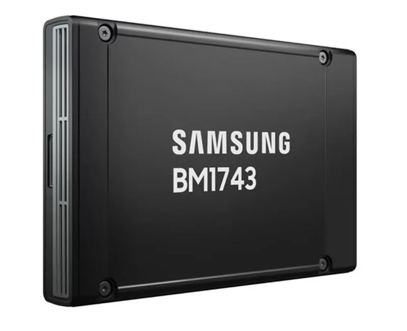 SAMSUNG SAMSUNG BM1743 MZWMO61THCLF-00AW7 61.44TB enterprise SSD — product photo