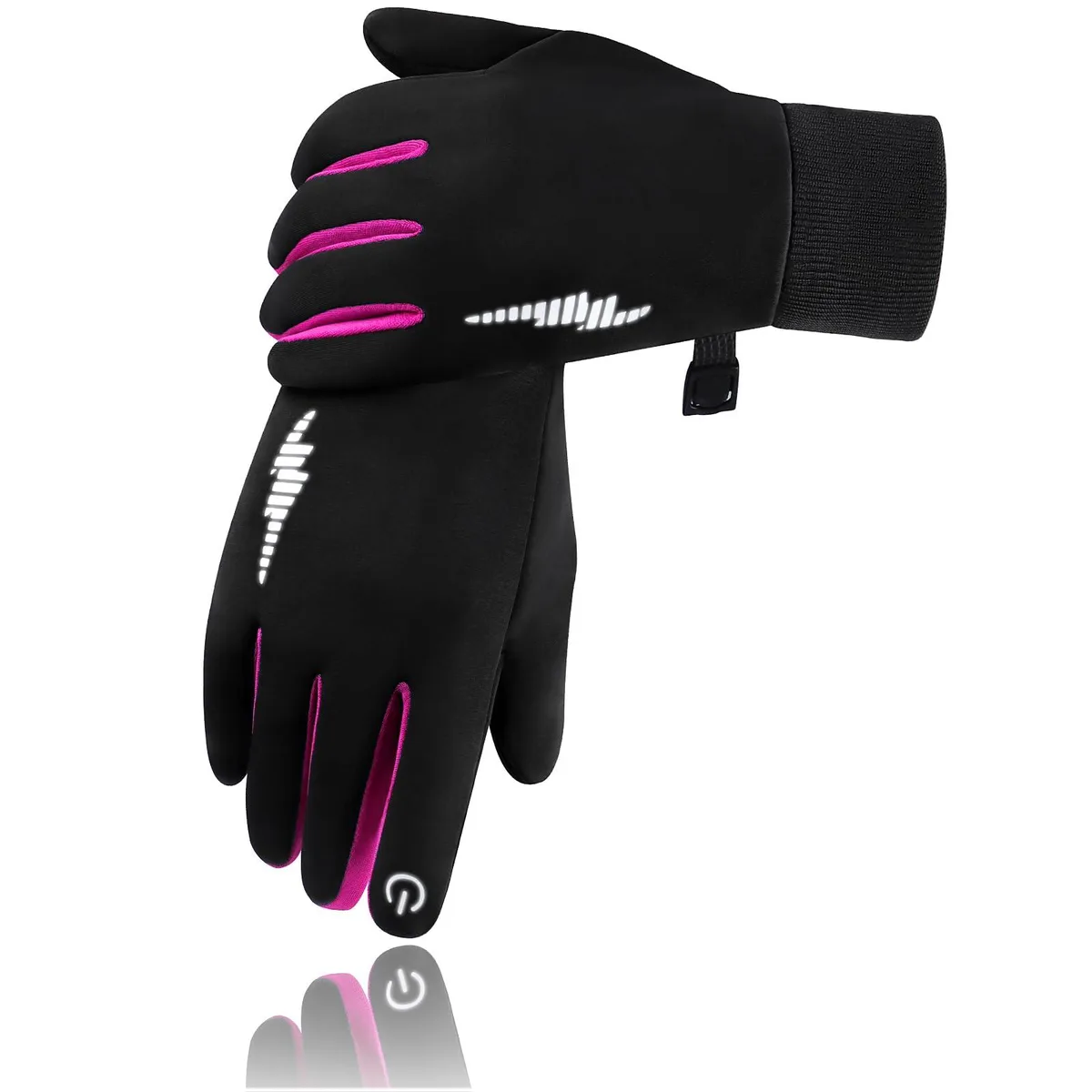  Vibe Kids Winter Gloves Water Resistant Touchscreen Size 8 Ages 10-14 — product photo