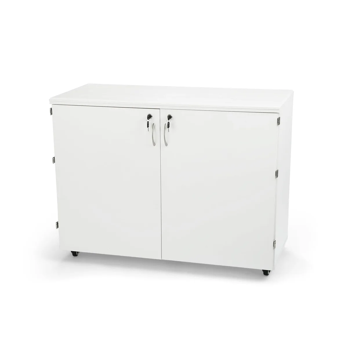 Arrow Group Arrow Group Kangaroo Dingo Storage Cabinet &amp; Cutting Table 9 Drawers Ash White — product photo