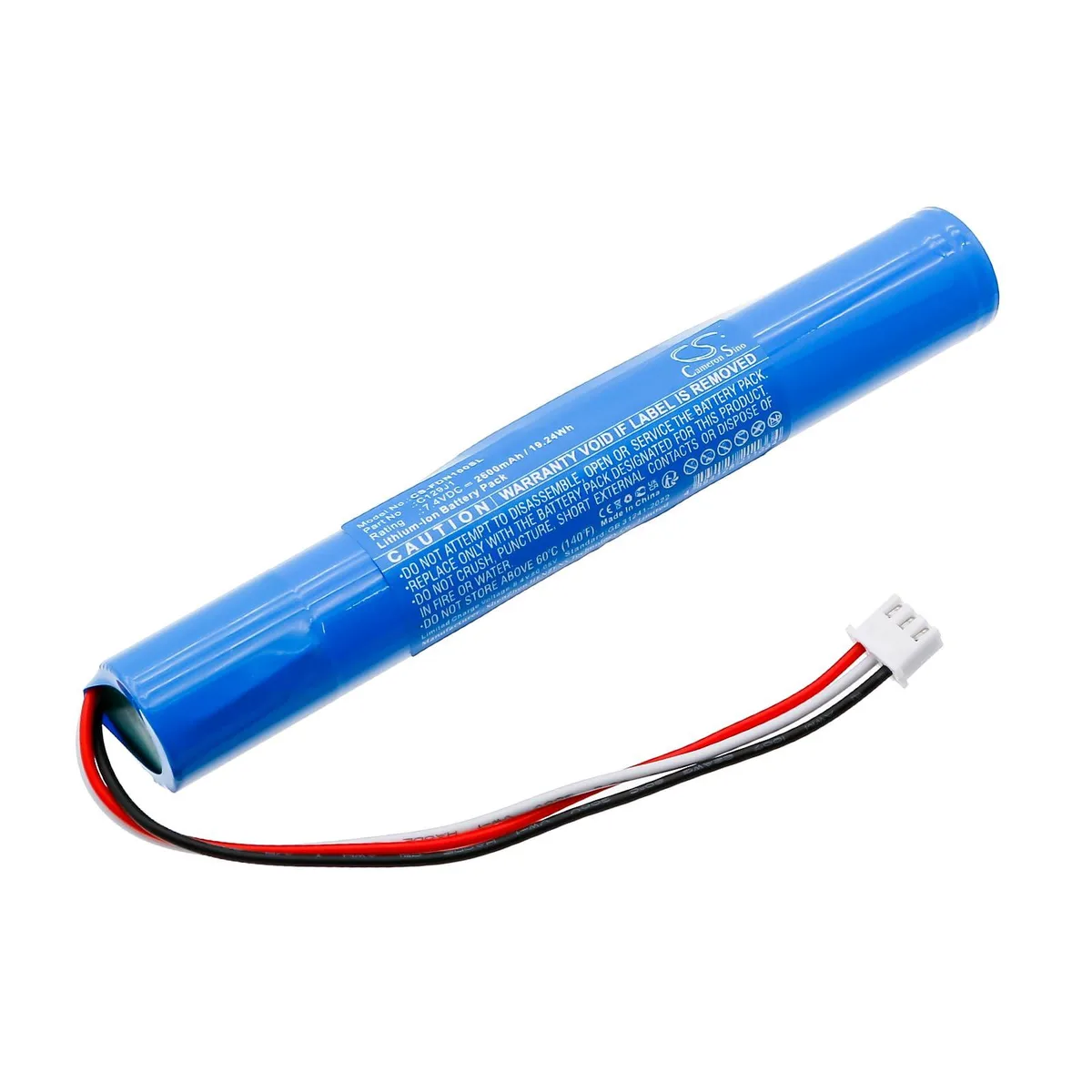  Cameron Sino Newport C129J1 2600mAh 7.4V lithium polymer battery — product photo