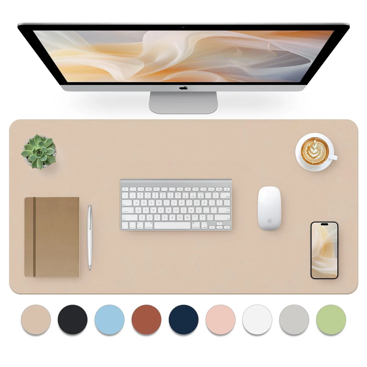  Keychron Mouse Pad Beige 31.5×15.7 Inches 2mm — product photo