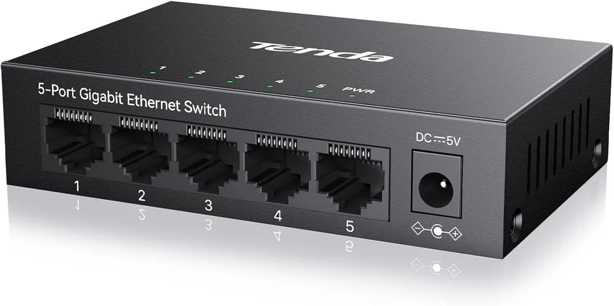 NETGEAR ProSafe TEG1005D 5 Port Gigabit Switch — product photo