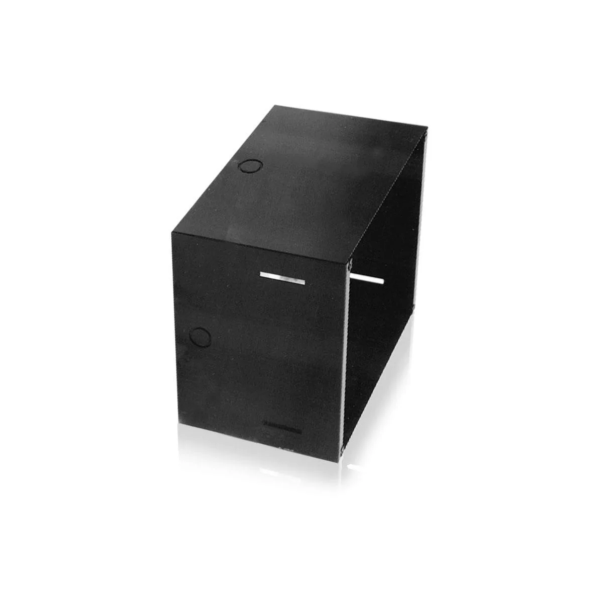 Atlas Sound Atlas Sound 198 Extra Deep Square Enclosure for 8" Studio Monitor, Black — product photo