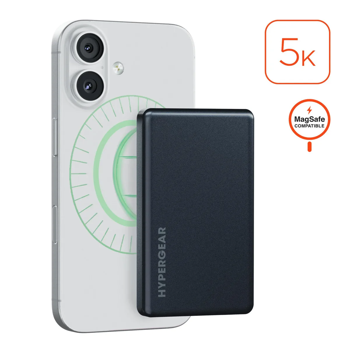 HyperGear HyperGear PowerPack MAG Slim 5000mAh 20W power bank — product photo