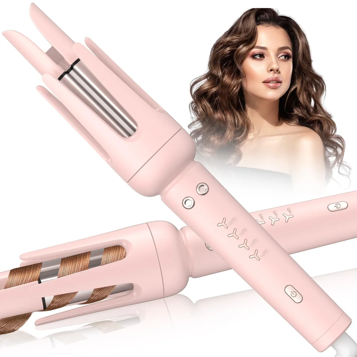  Laluztop Automatic Curling Iron 01 Rose Gold 1.2 — product photo