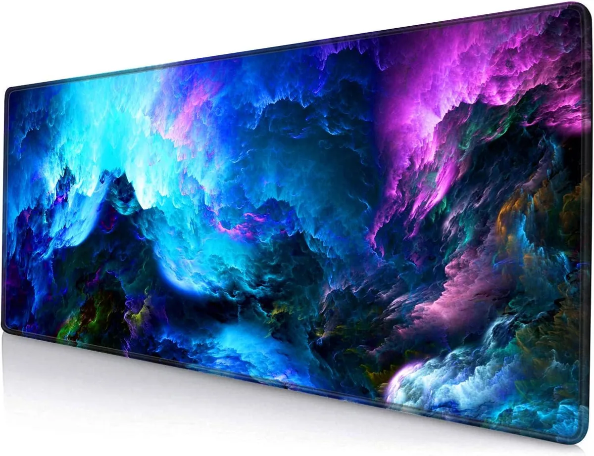 BAOFENG BAOFENG Gaming Mouse Pad Large 31.5x11.8inch Dazzling Galaxy — product photo