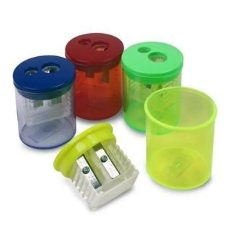 The Pencil Grip The Pencil Grip Two Hole Pencil Sharpener Clear general craft — product photo