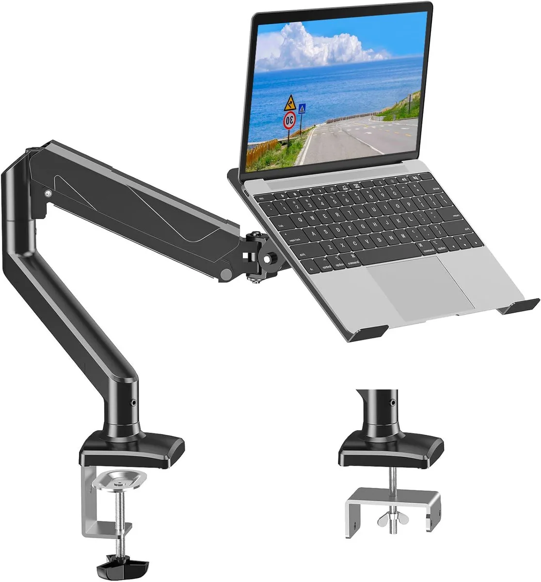  MOUNTUP MU4007-07 swing arm 14-17" laptop 32" monitor 2.2-19.8lbs — product photo