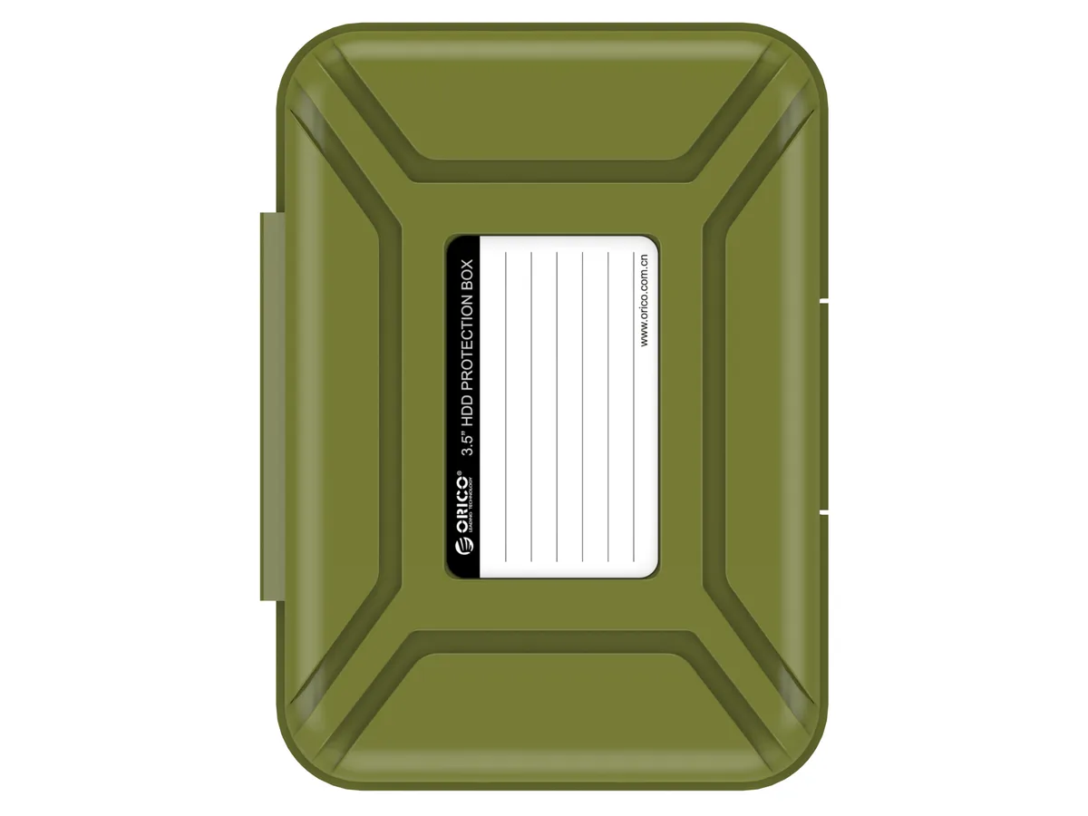 Orico Orico PHX-35 3.5-inch HDD Protector Olive Green — product photo