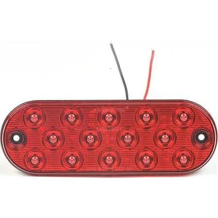 Maxxima Maxxima M63350R Stop/Turn/Tail Light Oval Red 6-1/2" Machine Shop Hardware — product photo