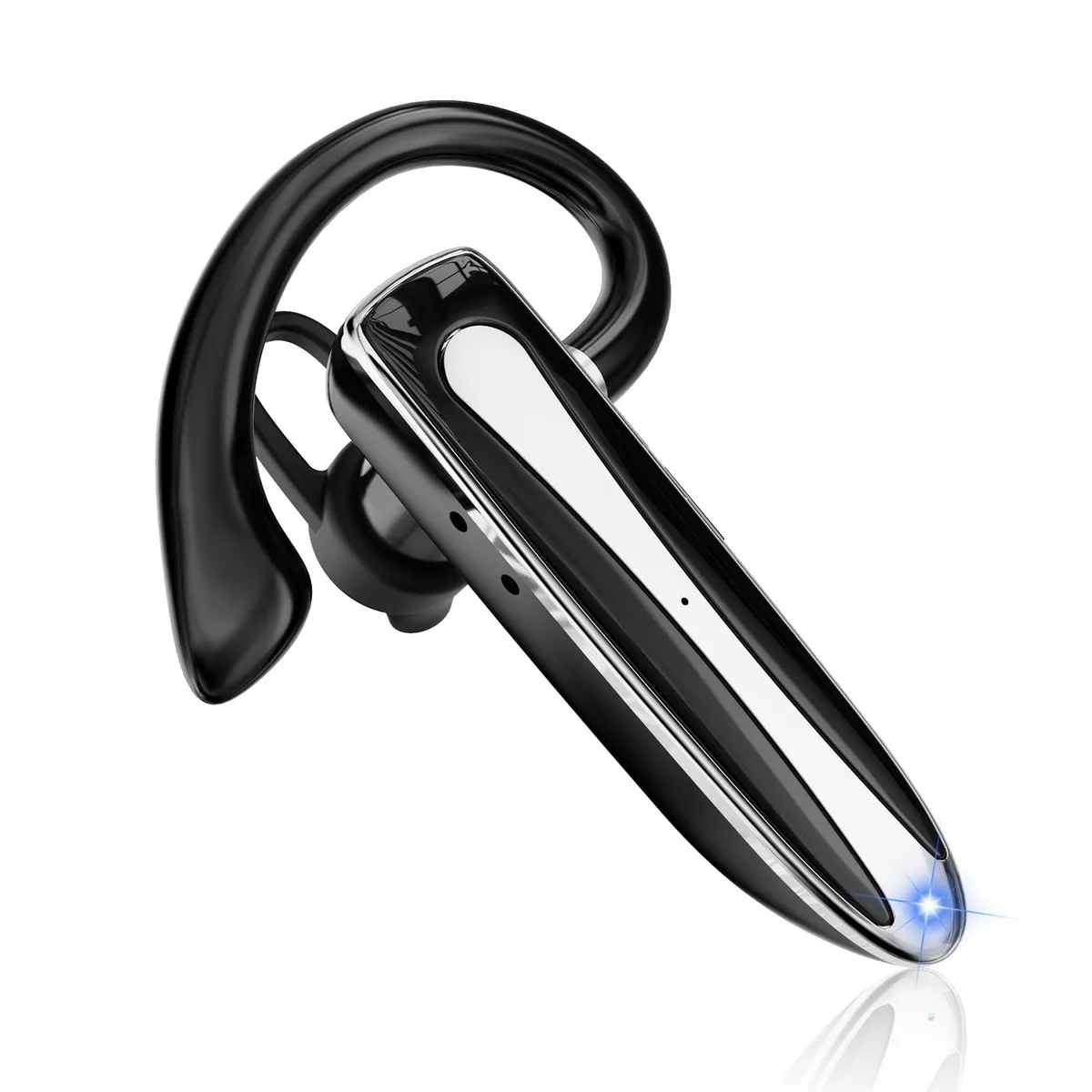 No Sew No Sew YYK-530-1 Bluetooth 6.1 Single-Ear Headset Obsidian Black 24h — product photo
