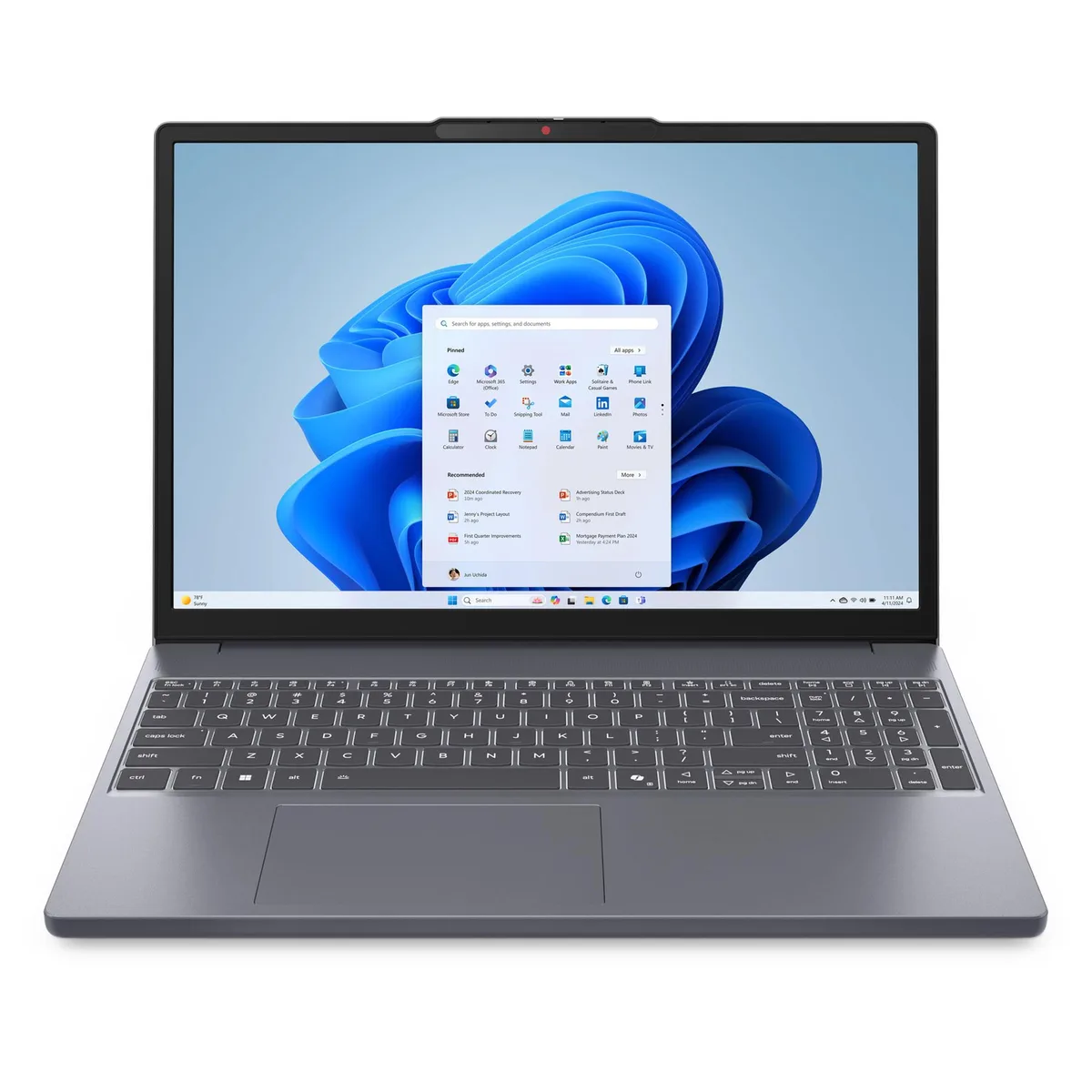 Lenovo Lenovo IdeaPad Slim 3 15.3" Touch Ryzen 5 8540U 8GB 512GB — product photo