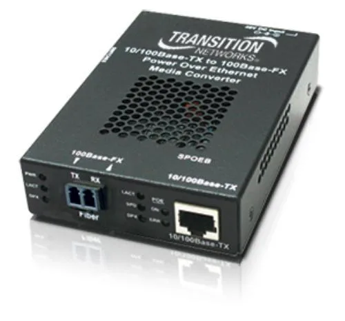 Transition Networks Transition Networks SPOEB1039-105-NA SFP transceiver 10/100Base-T 100Base-FX 1300 nm 1.24 mile — product photo