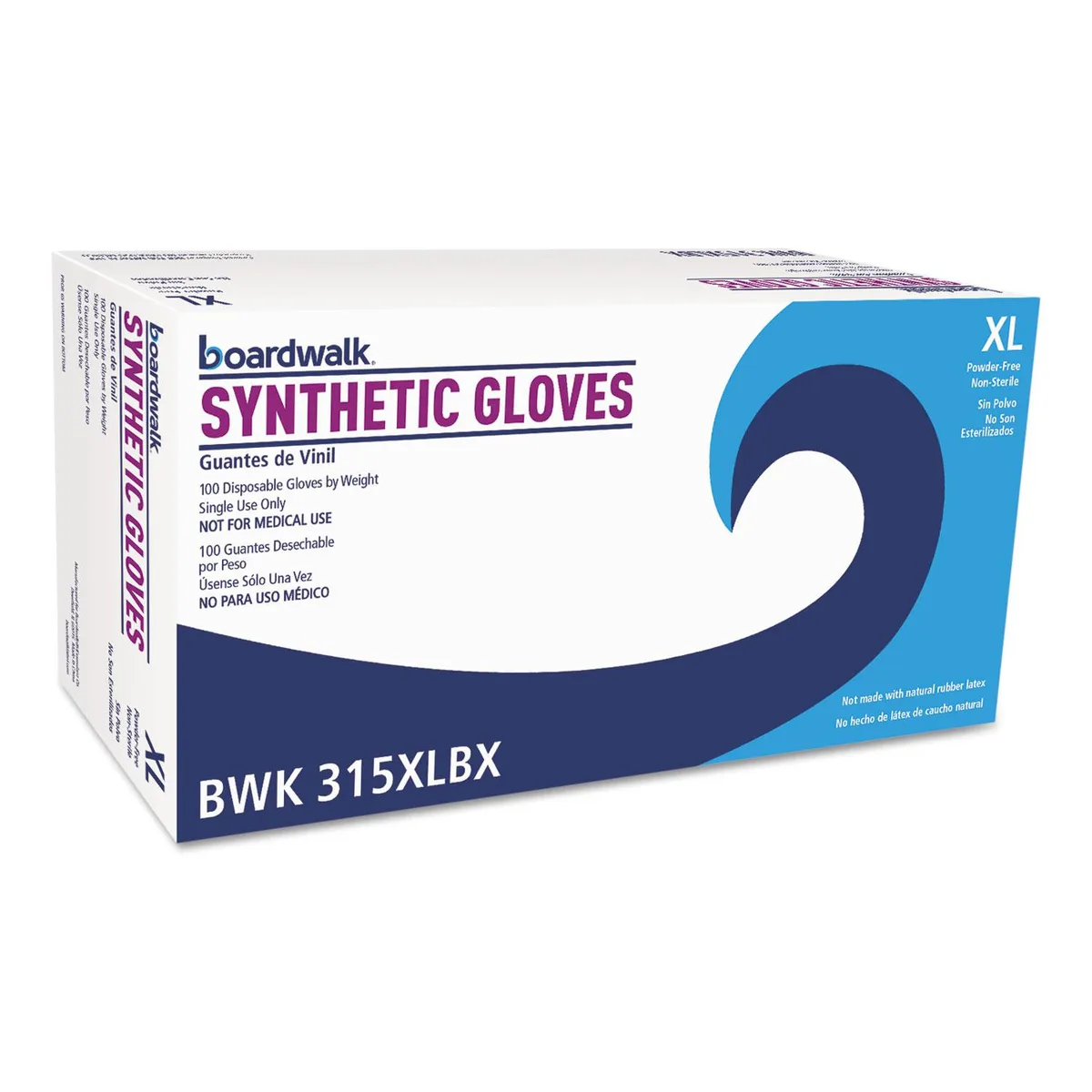 Boardwalk Boardwalk BWK315XLBX First Aid Gloves X-Large 100/Box 315 — product photo