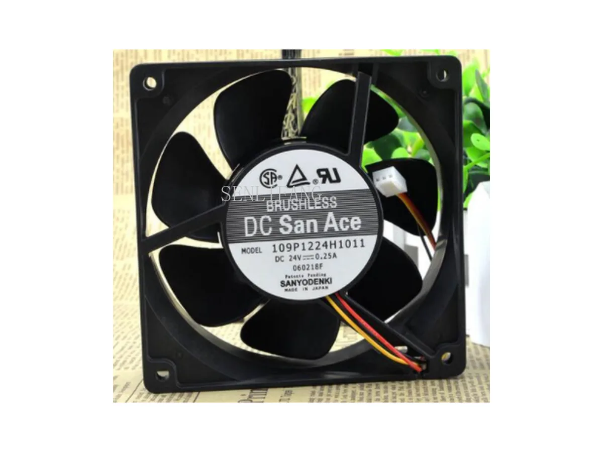 Fans Fans 109P1224H1011 120 mm 24 V 0.25 A 38 mm case fan — product photo
