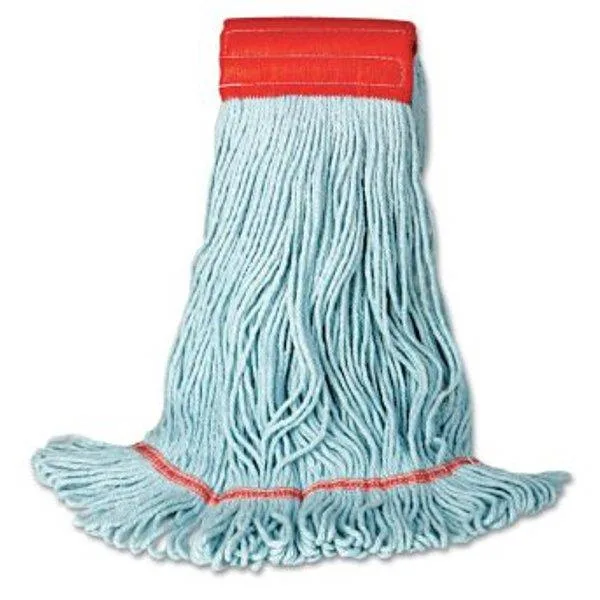 Boardwalk Boardwalk BWK1400LEA Looped-End Wet Mop Head Large Blue — product photo