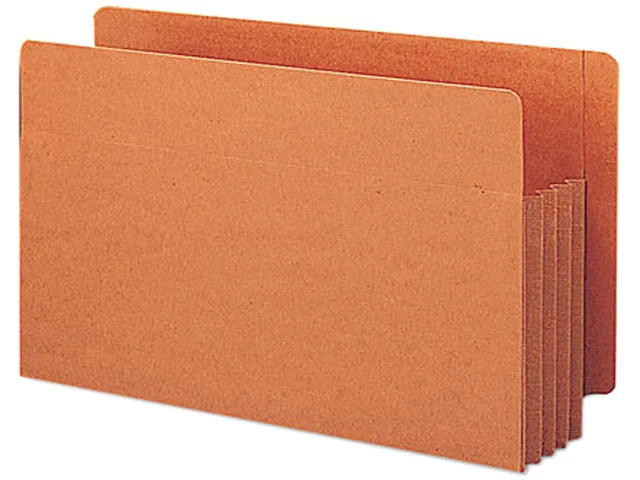 Smead Smead 74780 3.5" Expansion TUFF Pockets Legal Red 10/Box — fotografie produktu