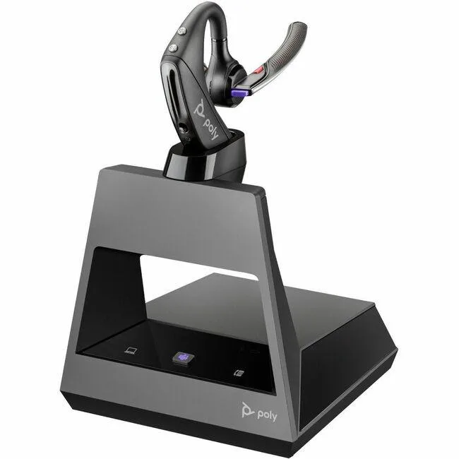 HP HP Voyager 5200 7W6D3AA#ABA wireless headset 32 Ω 250 ft range 7.10 ft cable — product photo