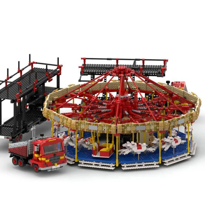 ZITIANYOUBUILD ZITIANYOUBUILD MOC-73320 Fairground Carousel 5601 Parts — product photo