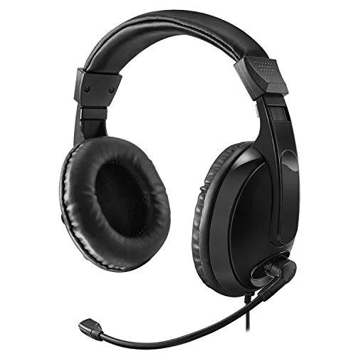 Adesso Adesso XTREAMH5 headset 2.4 GHz wireless 3.5 mm jack 32 ohm 20000 Hz black — product photo