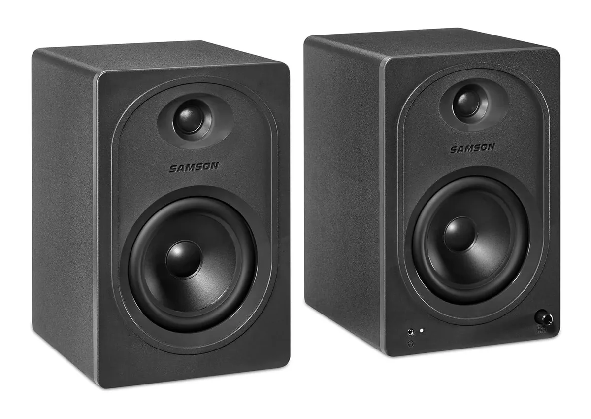 LORDWORLD LORDWORLD MediaOne MX5BT 5.25" Powered Studio Monitor Pair Bluetooth — product photo