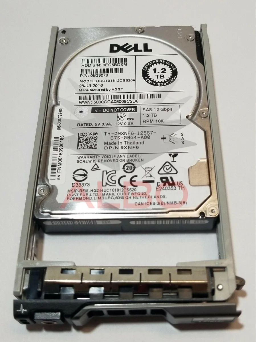 HGST HGST HUC101812CSS204 1.2 TB 10K RPM 2.5" SAS internal hard drive — product photo