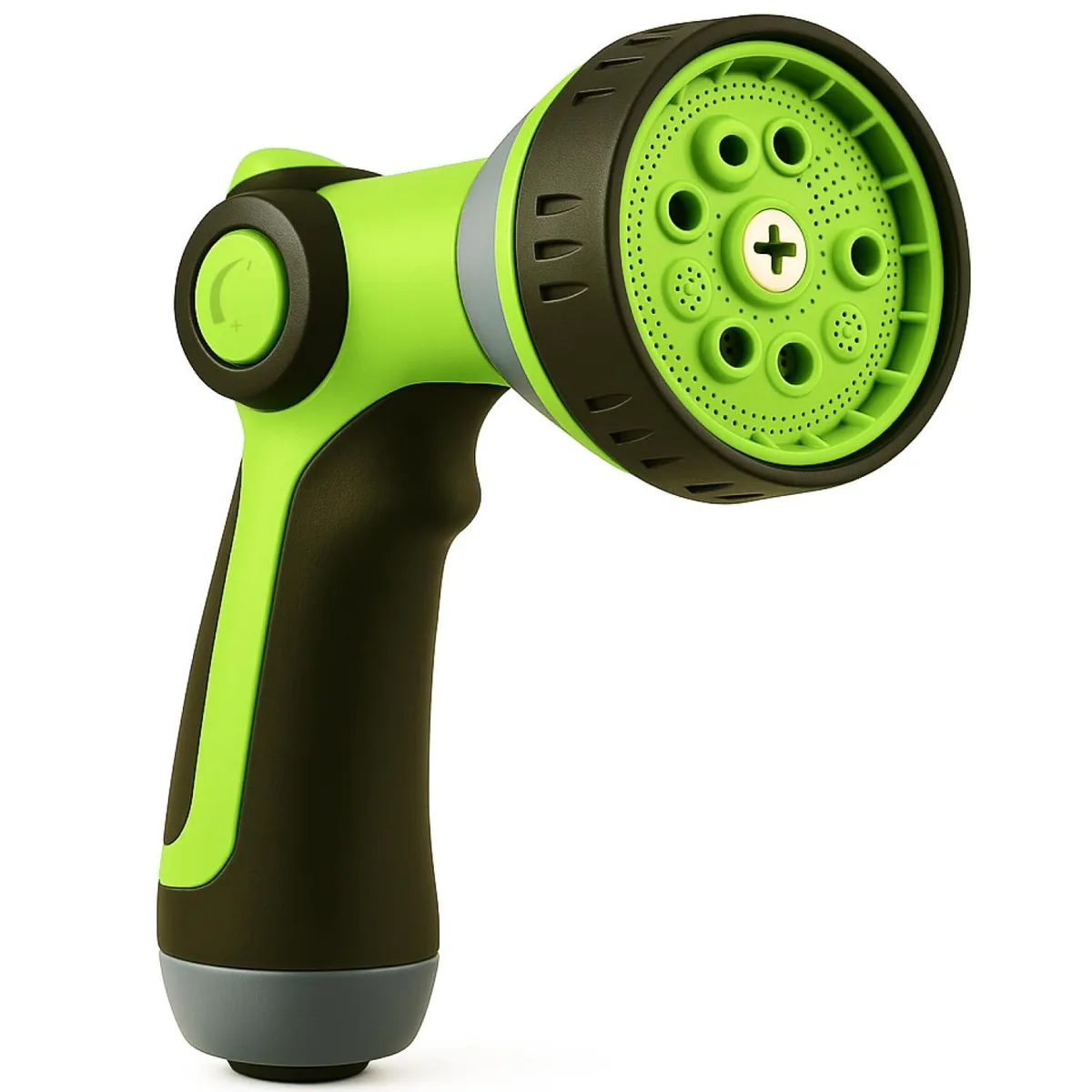 Garden Hose Nozzle 8-Pattern Thumb Control Sprayer — product photo