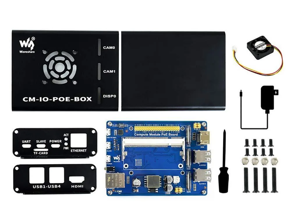 LORDWORLD LORDWORLD PoE Expansion Board Kit for CM3/CM3+/CM3L/CM3+L — product photo