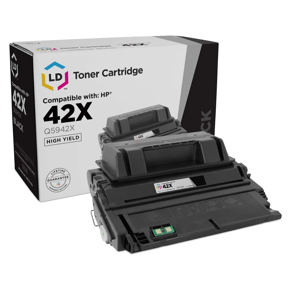 LD Products LD Products Q5942X (42X) High-Yield Black Toner Cartridge — product photo