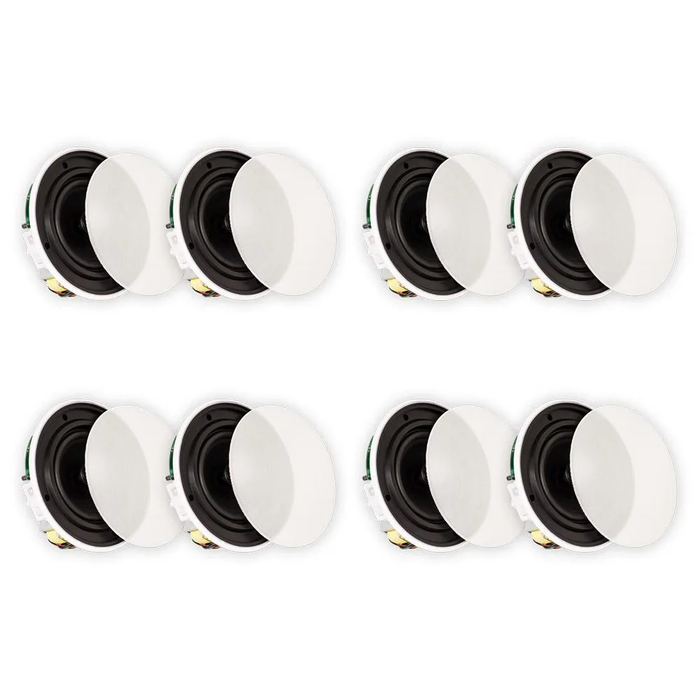 Theater Solutions Theater Solutions TSQ670 70 V 6.5" In-Ceiling Speakers 8 Pack — product photo