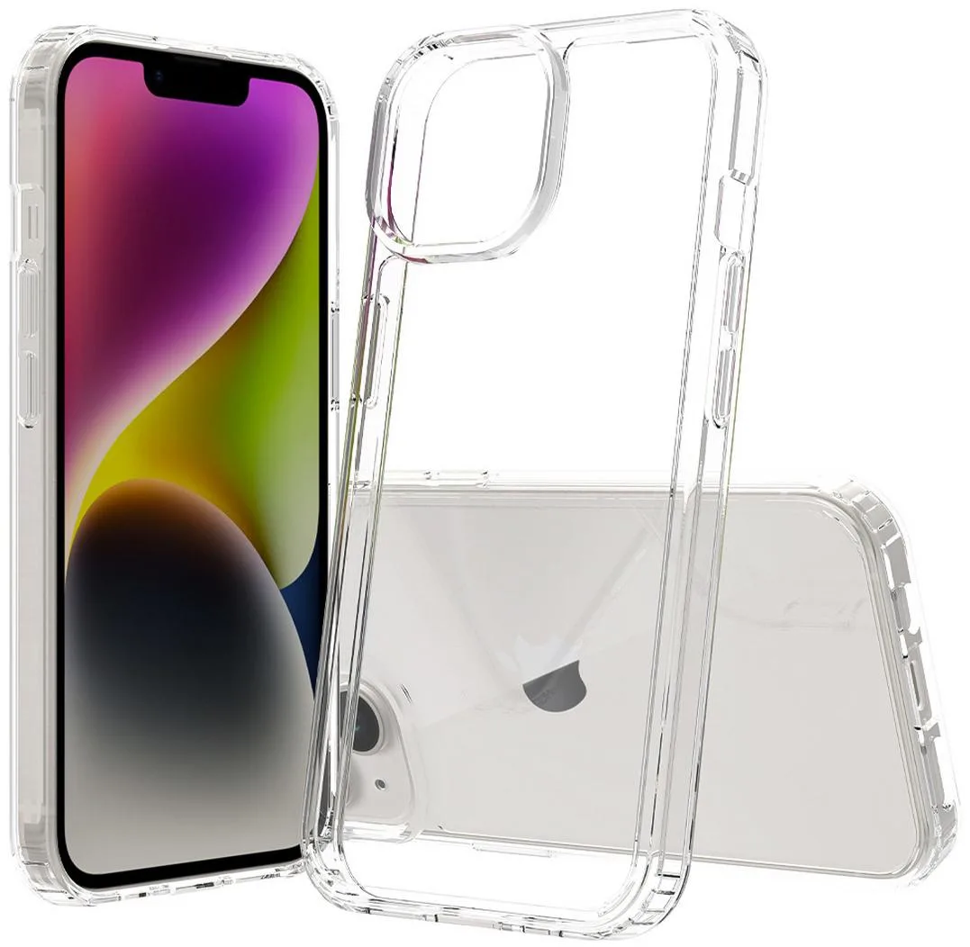 Nakedcellphone Nakedcellphone AquaFlex Anti-Shock Clear Case for iPhone 15 — product photo