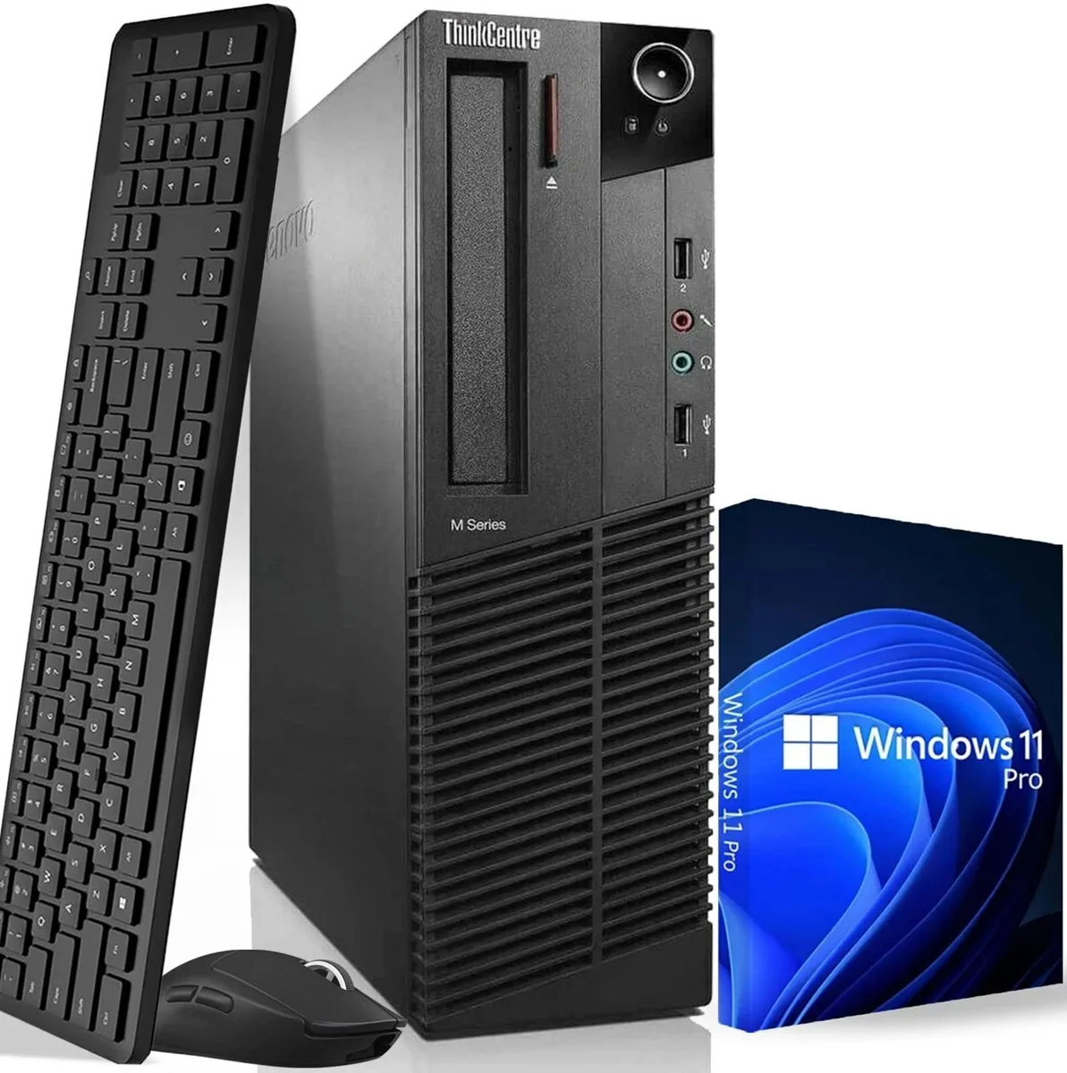 Lenovo Lenovo ThinkCentre SFF desktop PC, i5-4570, 16GB DDR4, 512GB SSD, Windows 10 Pro — product photo