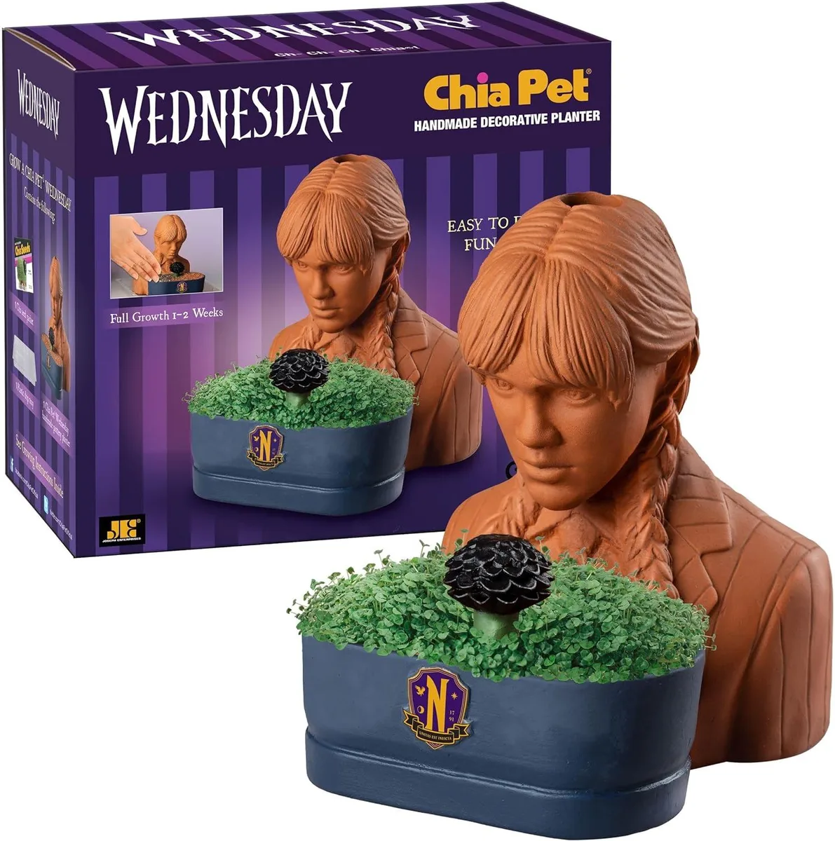 Joseph Enterprises Joseph Enterprises CP979-01 Chia Pet Planter Wednesday — product photo