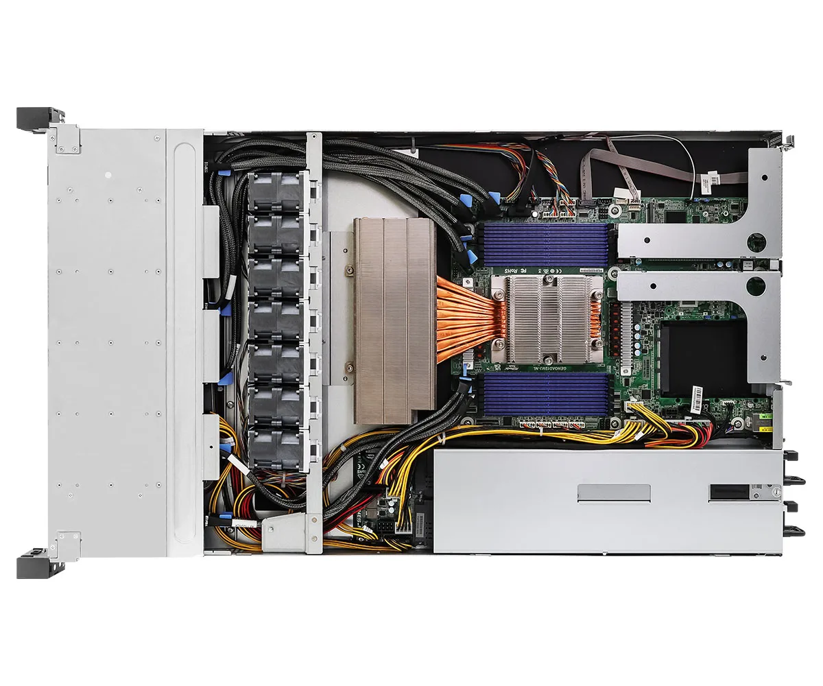 ASRock Rack ASRock Rack 1U12E-GENOA/EVAC barebone server — product photo