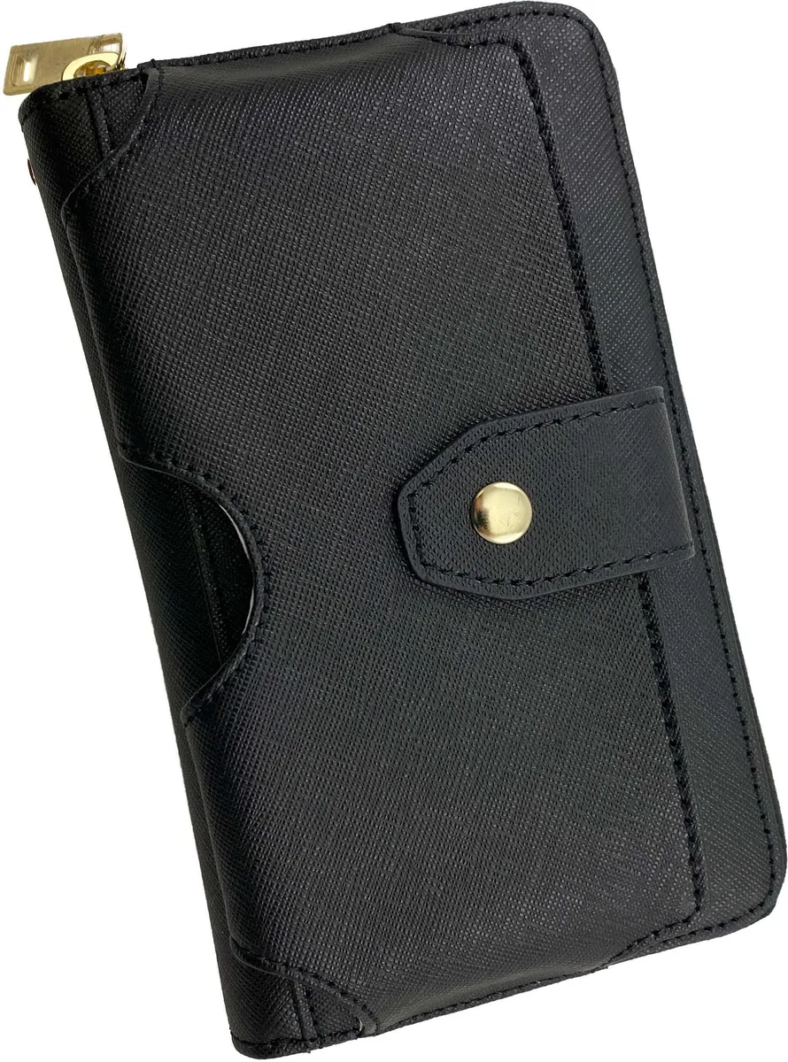 Nakedcellphone Nakedcellphone Black Wristlet Wallet Phone Case for iPhone 11 6.2 — product photo