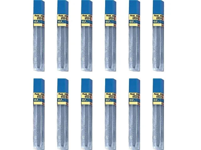 Pentel of America, Ltd. Pentel of America, Ltd. 502HBX 0.7mm 2H Lead Refills 144 Pack — product photo