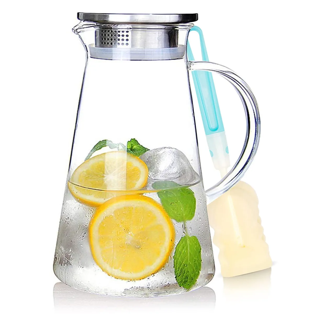 SUSTEAS GP2000 68oz Glass Thermo Pot — product photo