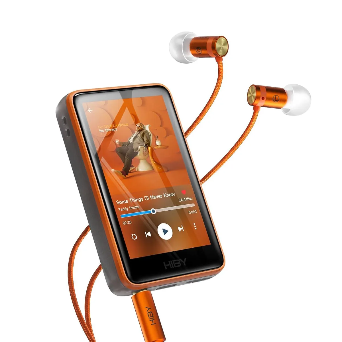 LORDWORLD LORDWORLD R1 HiFi MP3 Player &amp; Yves HiFi in-Ear Monitors — product photo