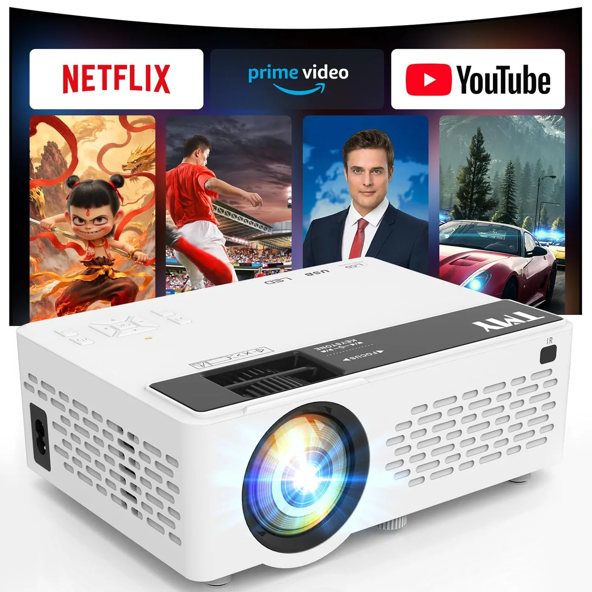  ViewSonic WITH APPS DLP business projector 1920 x 1080 3000 ANSI Lumens — product photo