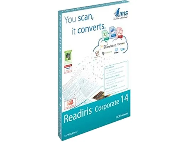 I.R.I.S. Inc I.R.I.S. Inc 457698-ESD Readiris Corporate 14 OCR utility — product photo