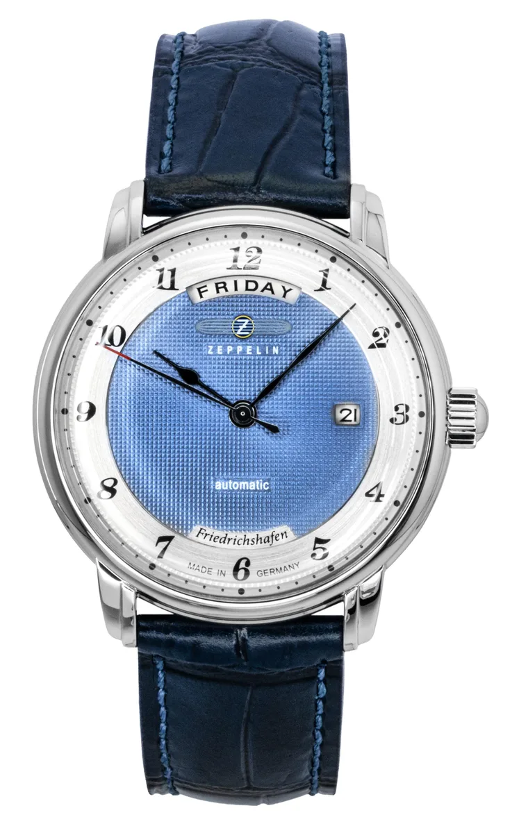 Graf Zeppelin Graf Zeppelin Friedrichshafen 85623 Blue Dial Automatic Watch — product photo