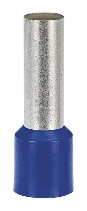Panduit Panduit FSD84-18-C Wire Ferrule 6 AWG Tin Copper Blue PK100 — product photo