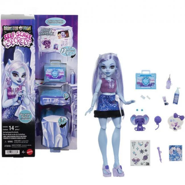 Monster High Monster High JHK44 Abbey Bominable Doll with 13 Accessories — product photo