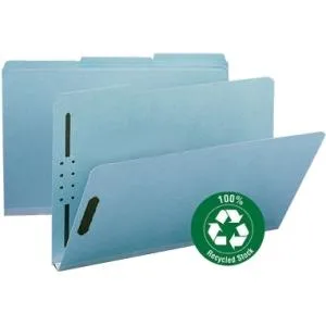 Smead Smead 20000 Blue Pressboard Fastener Folder 25 Box — product photo